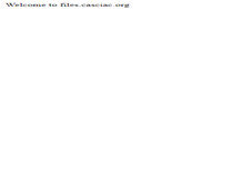 Tablet Screenshot of files.casciac.org